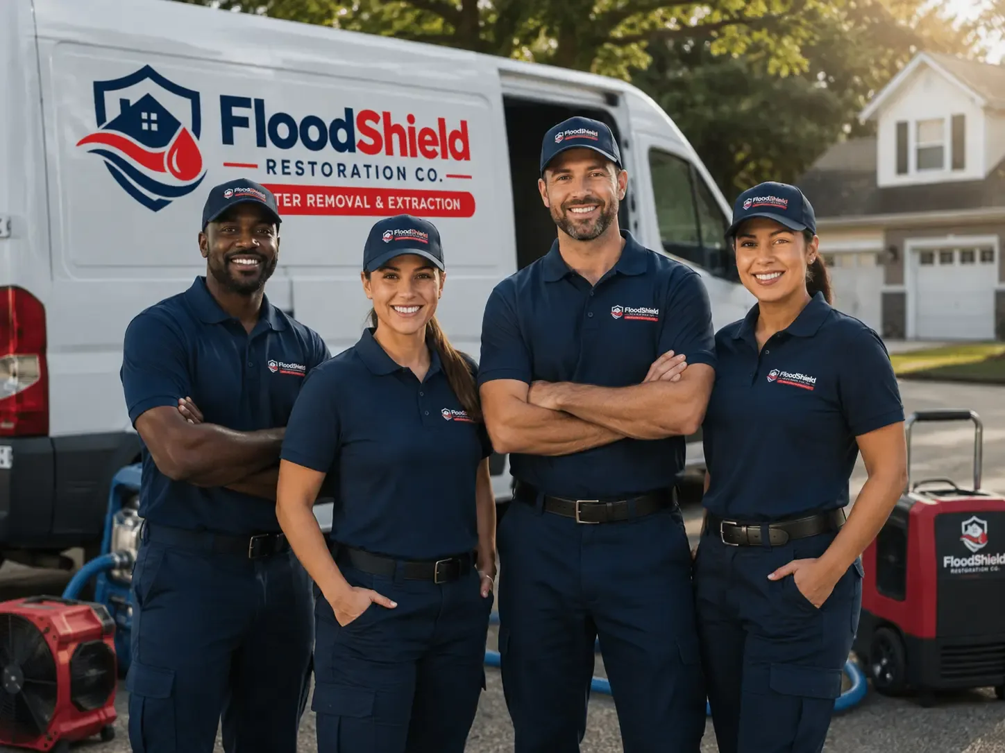 Flood Damage Restoration company in Fishing Creek, MD